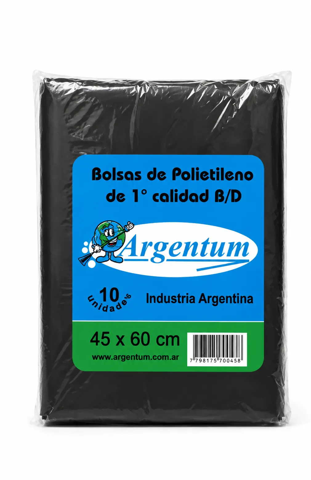 BOLSA RESIDUOS 45 X 60 X 10U.